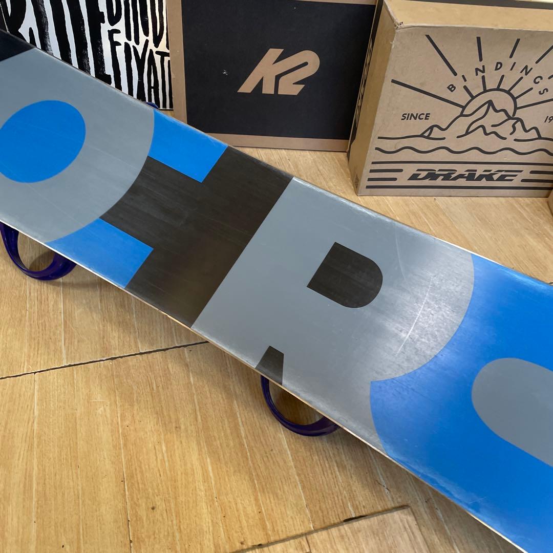 BURTON　クラッシュ　バートン　スノーボードセット　バインディング付