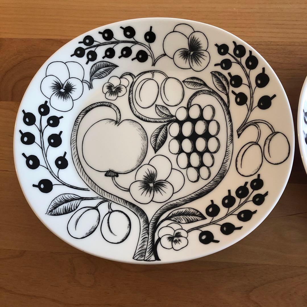 アラビア パラティッシ オーバル プレート25cm 2枚