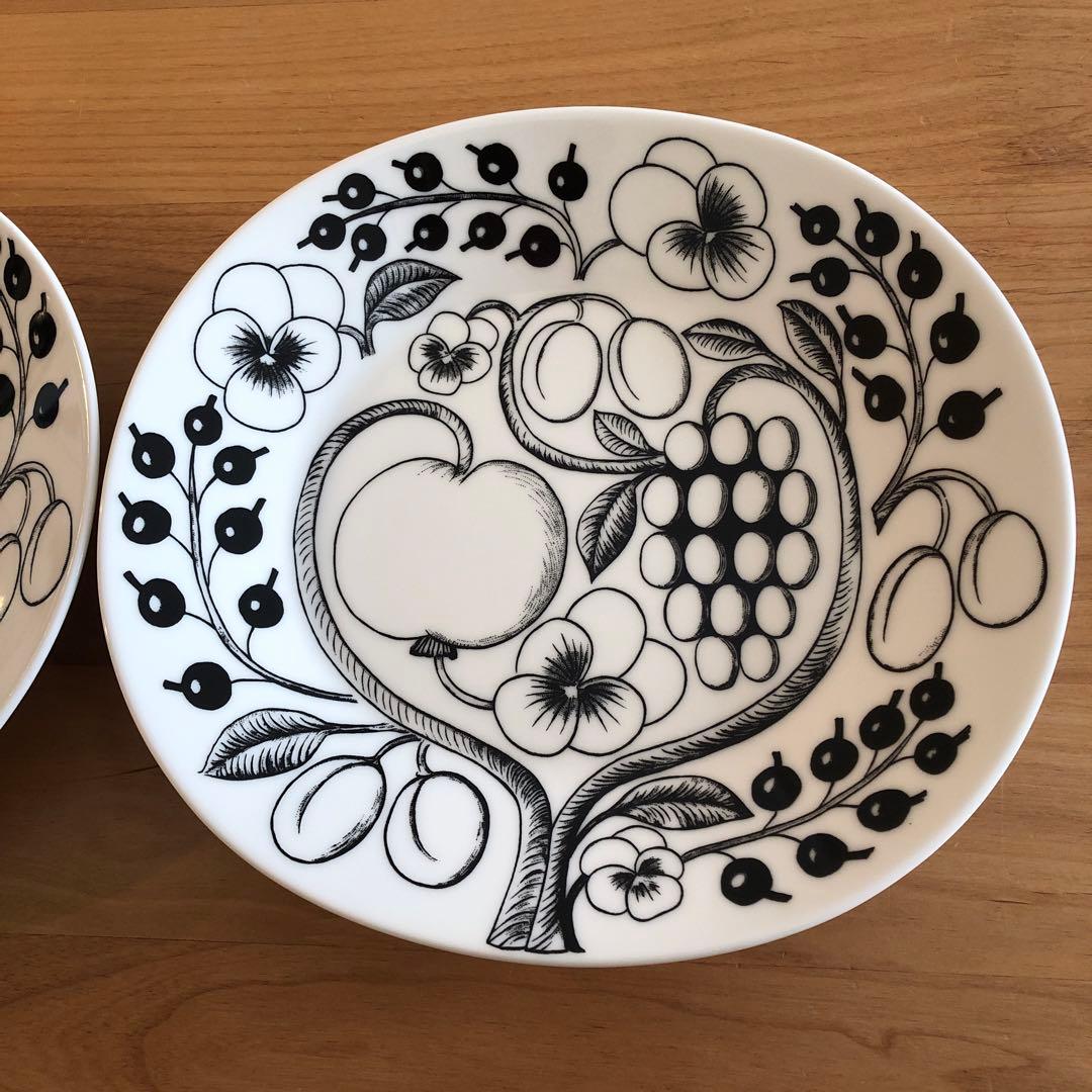 アラビア パラティッシ オーバル プレート25cm 2枚