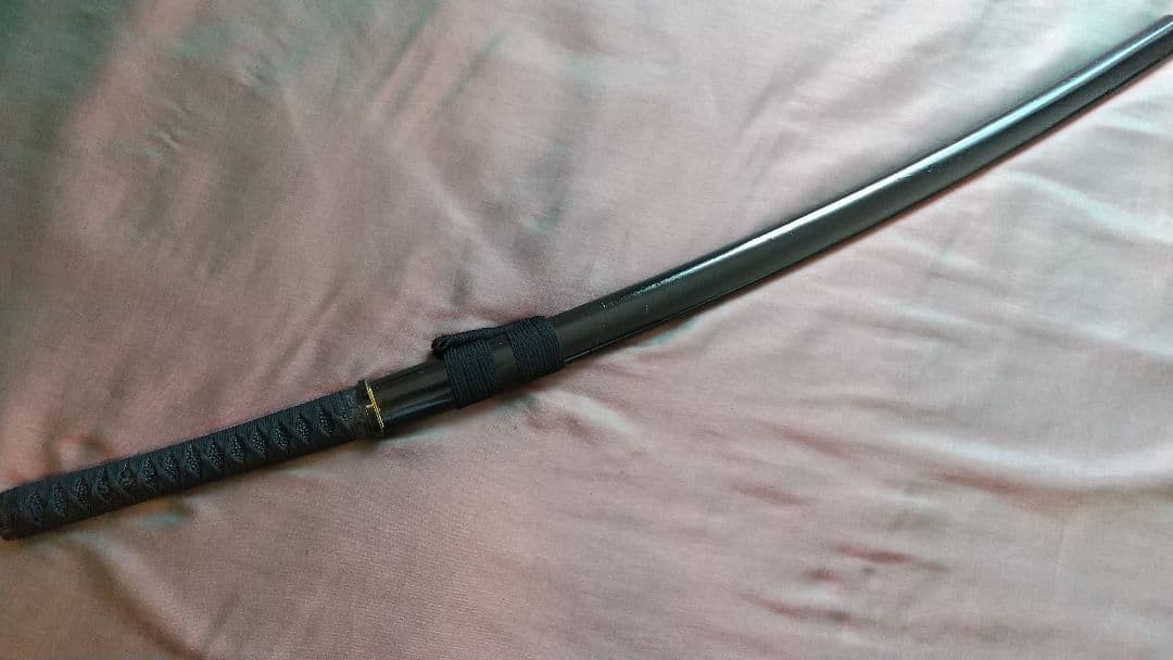 【鶴姫一文字風】模造刀 互の目刃紋 喰出し鍔 模擬刀 sword 上杉謙信