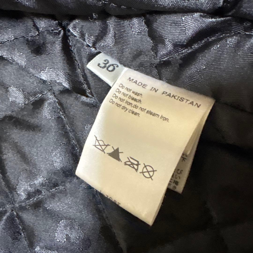 MAISON DE REEFUR ブラックレザー ダブルライダースジャケット