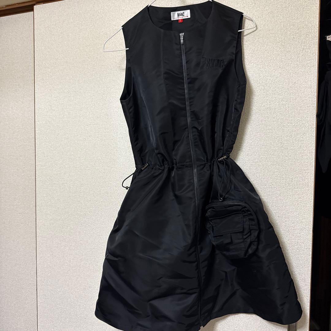 waac ゴルフウェア　ベストワンピース　 フルジップ　Sサイズ