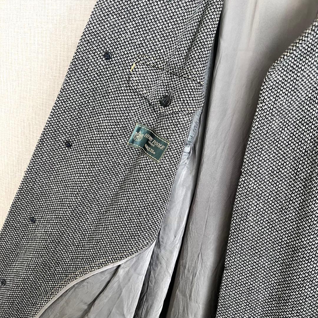 HENRY POOLE カシミヤ100% バルマカーンコート スコットランド製