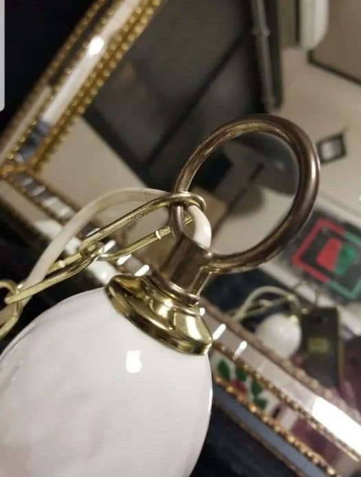 スペイン　バレンシア製　新洋電気　ランパダ　陶器　ペンダント　ライト　３個セット