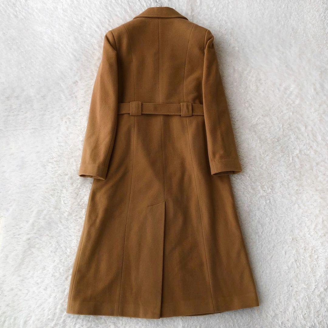ローレンラルフローレン ガウンコート ロング ベルト キャメル カシミヤ M