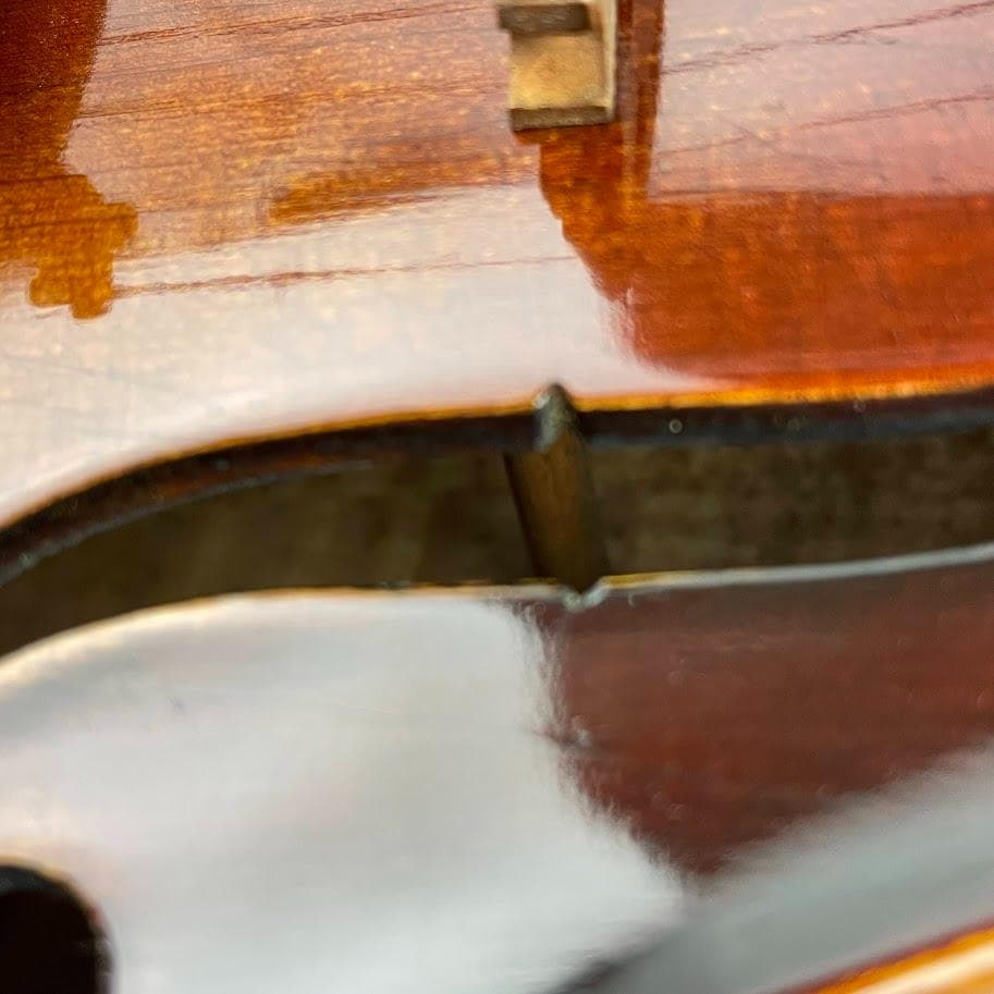 極美・極希少●鈴木バイオリン● 朱角印 特No.1 4/4 1957年 極虎杢