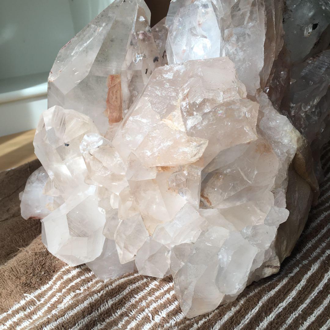 超巨大 水晶クラスター 取りに来てくださる方限定