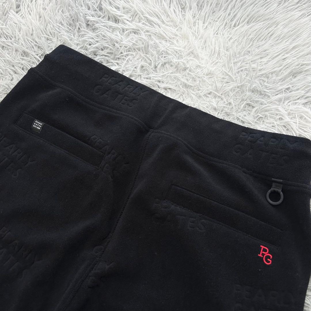 Ryu　新品　パーリーゲイツ　パンツ　ストレッチ　ウエストゴム　パイル