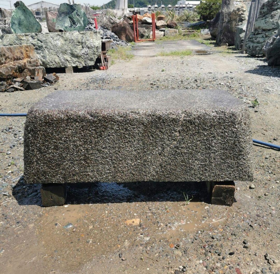 沓脱石　290キロ　庭石　石　石材　庭 坪庭　ガーデニング　置物　オブジェ