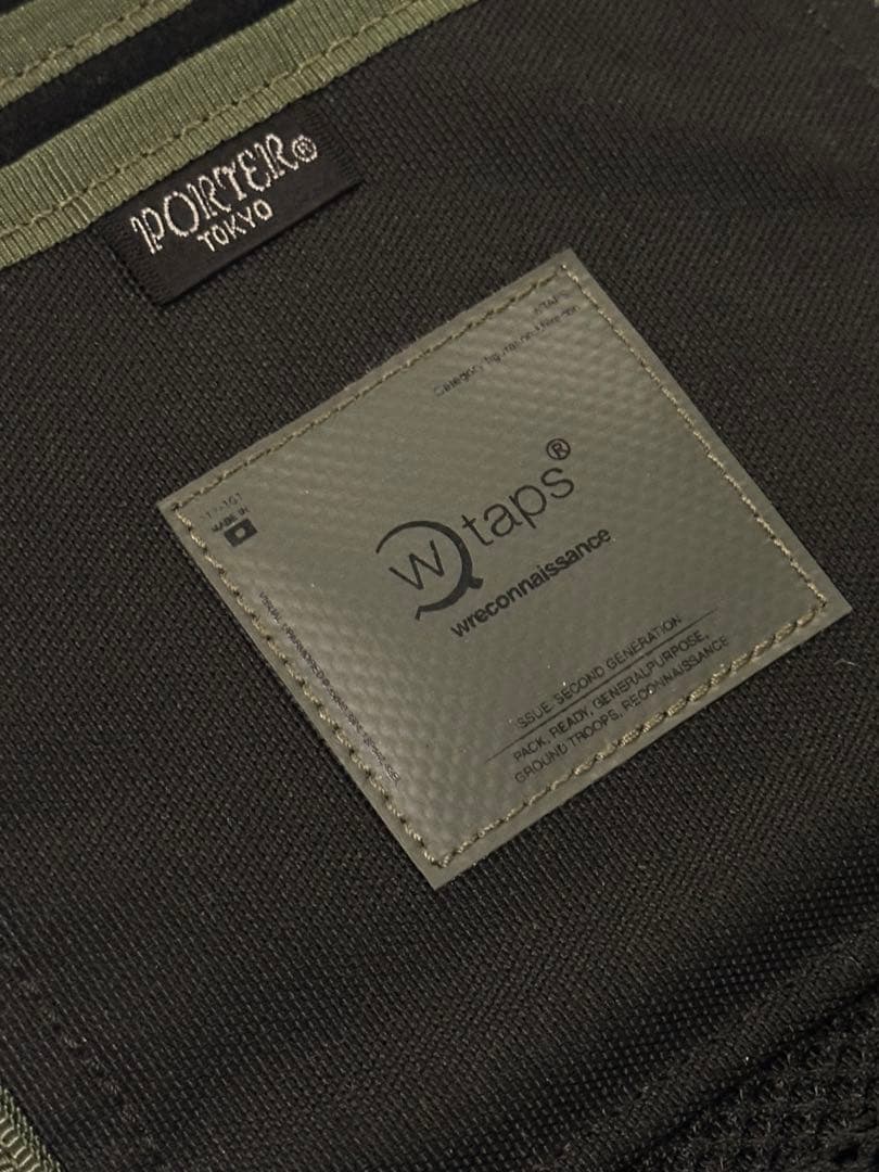 Wtaps x Porter CDポーチ と キーホルダーセット