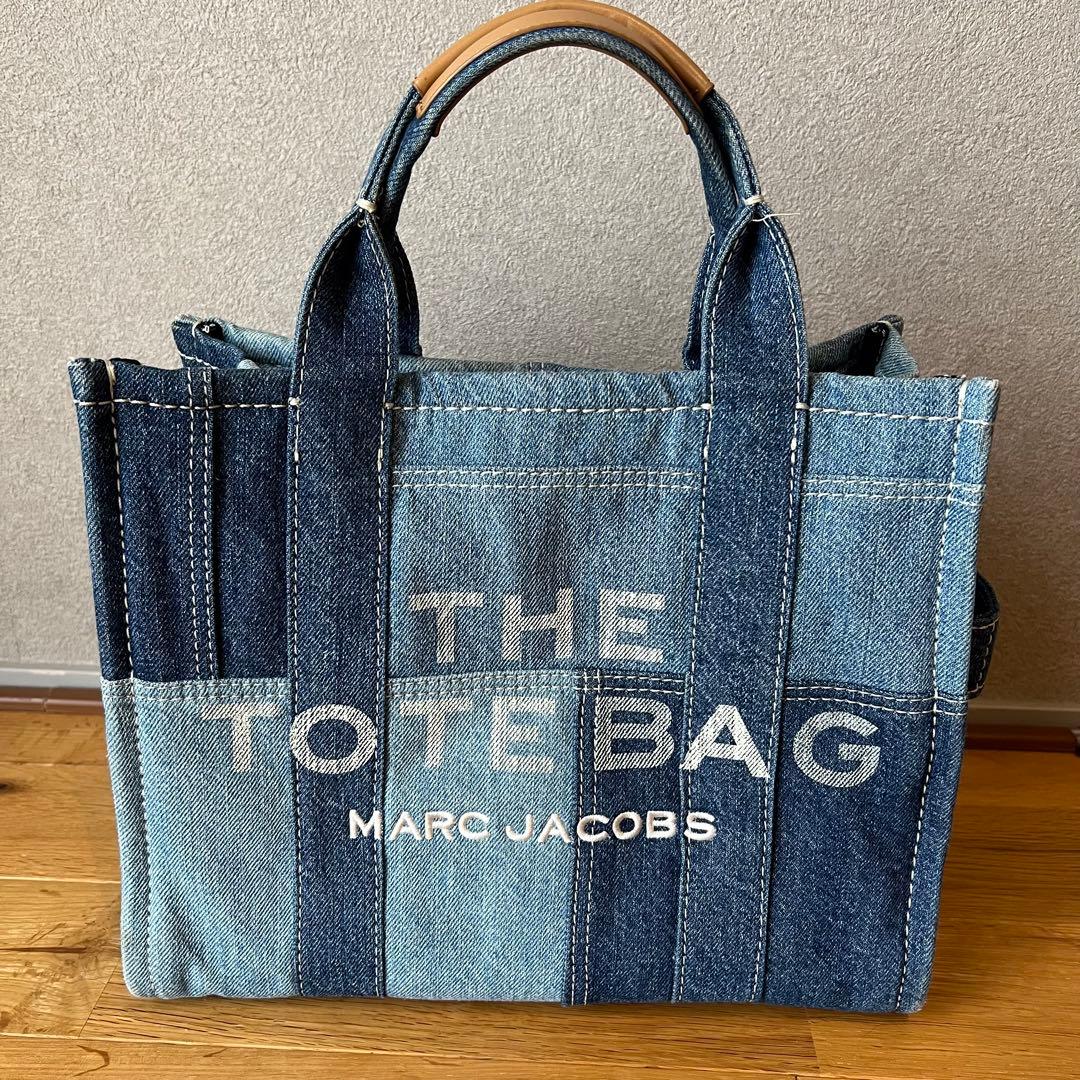 MARC JACOBS THE TOTE BAG デニムトートバッグ　ミディアム