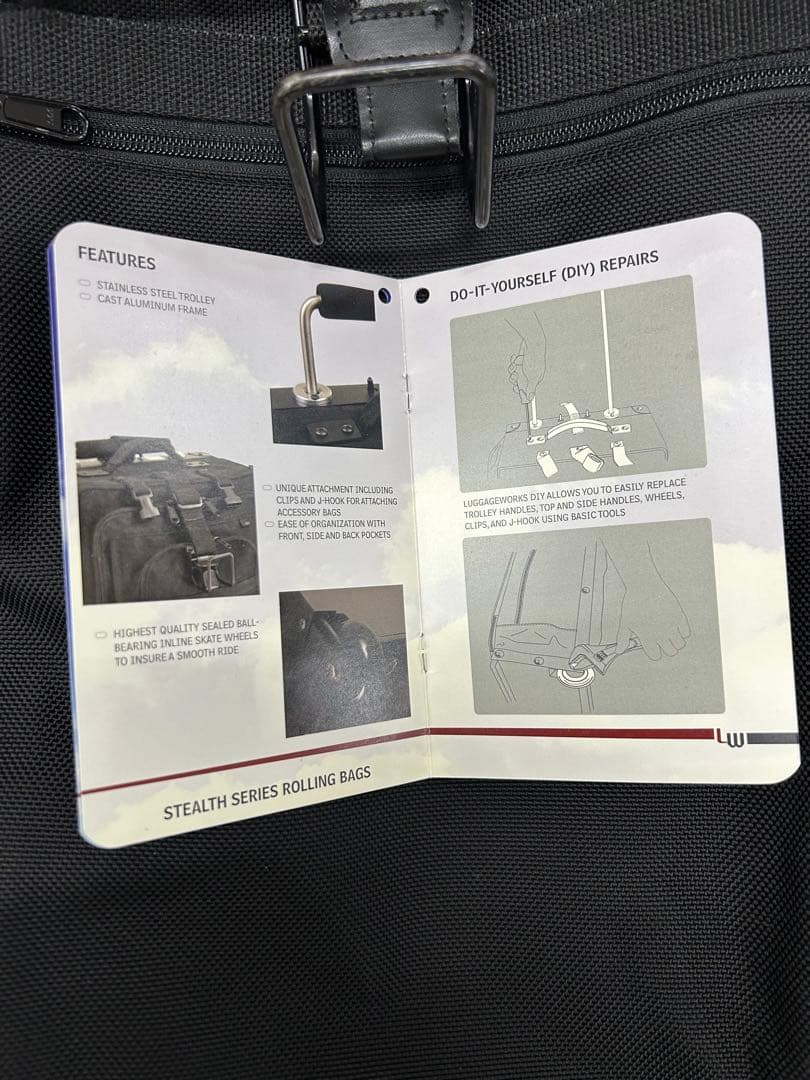 Luggage Works Stealth 22インチ　ローリング　バッグ