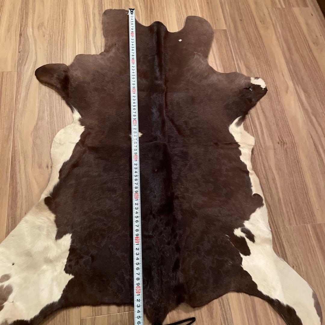 カウスキンラグ牛皮1枚革