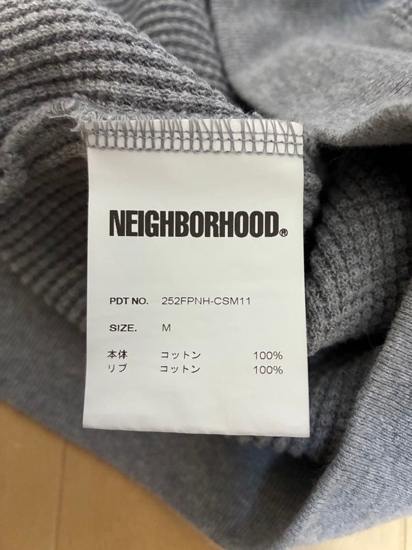 トップス NEIGHBORHOOD WAFFLE CREWNECK 25AW