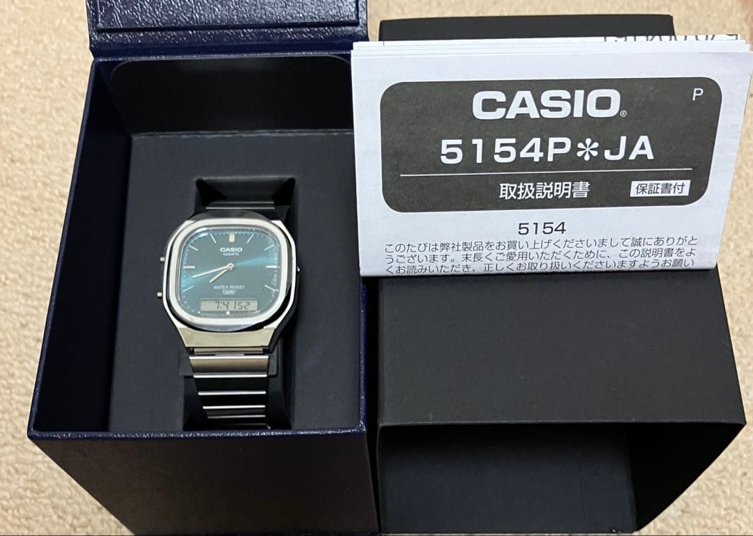 国内正規品 新品箱付 CASIO AQ-240E-3AJF AQ240