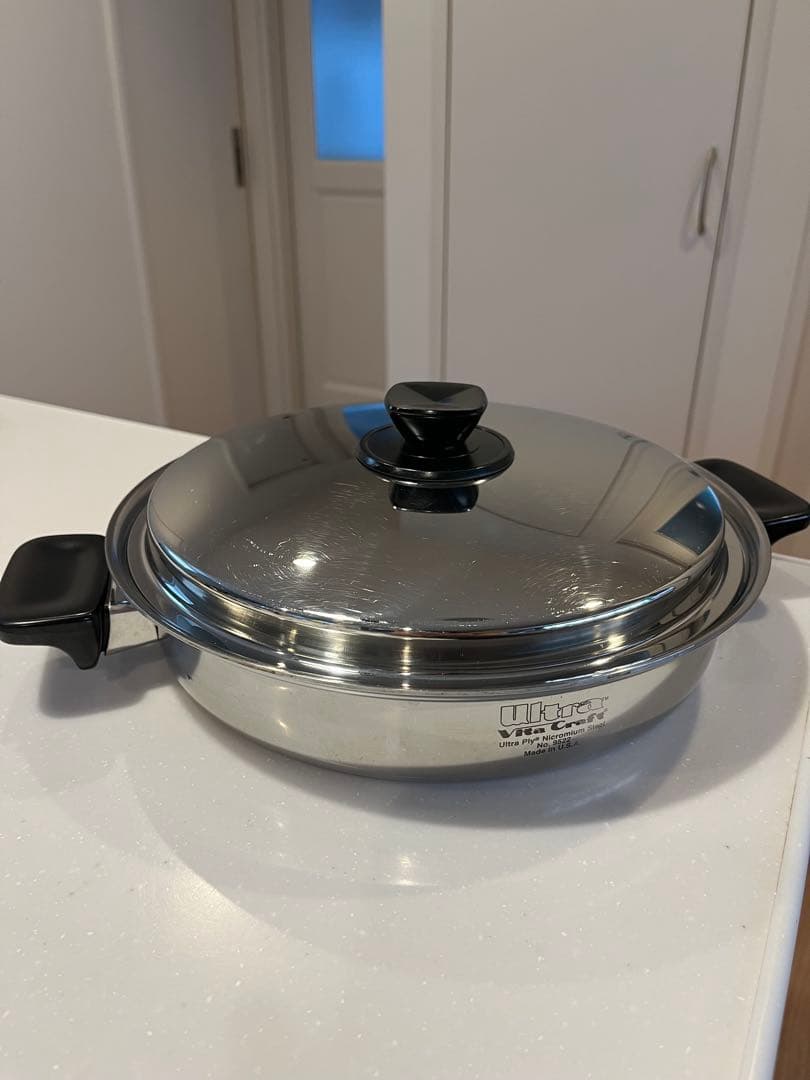 ビタクラフト　ウルトラ　両手ナベ3.0ℓ 浅型　No.9522