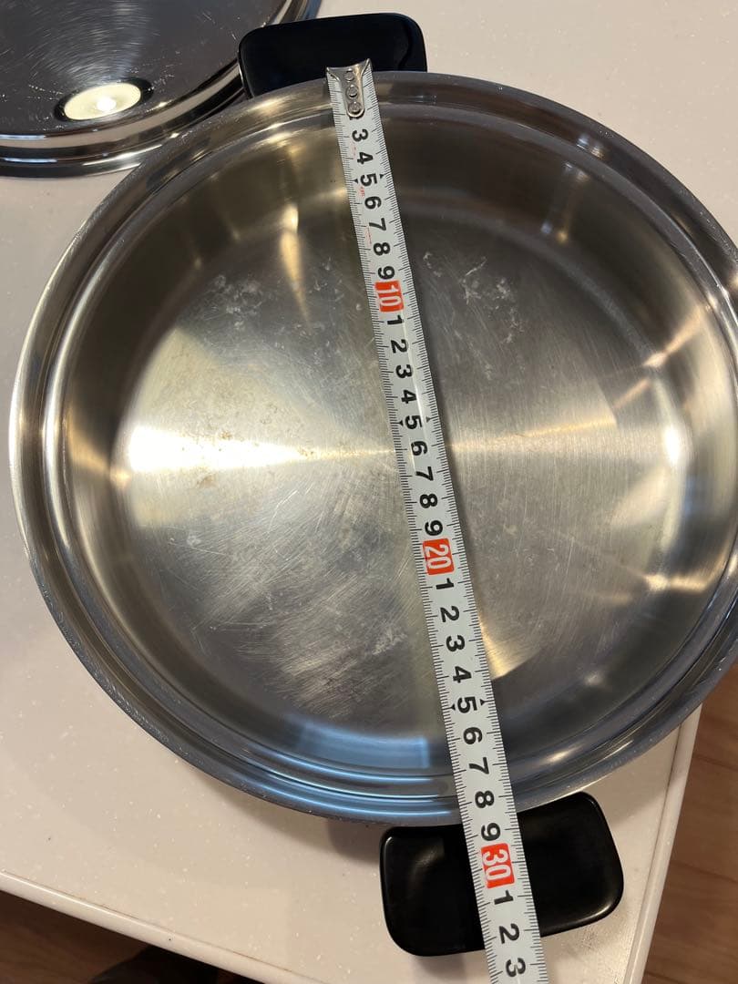 ビタクラフト　ウルトラ　両手ナベ3.0ℓ 浅型　No.9522