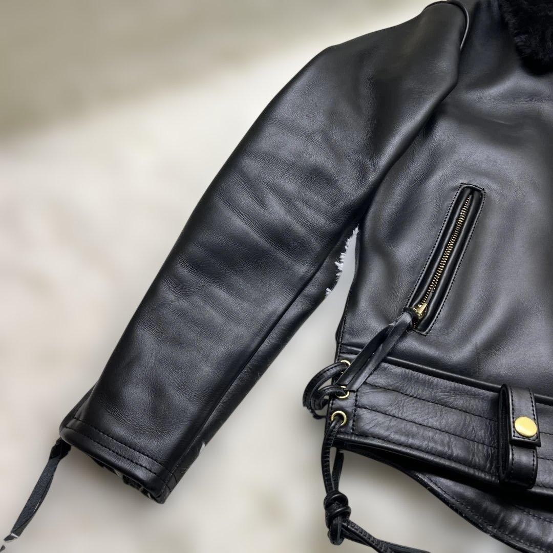 KADOYA K'S LEATHER ブラックレザー M