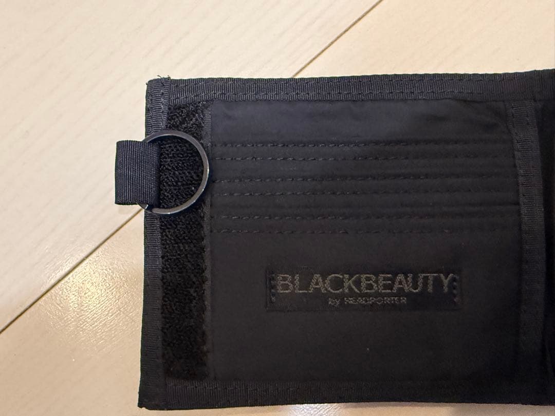 廃盤　ヘッドポーター　ブラックビューティー　二つ折り財布