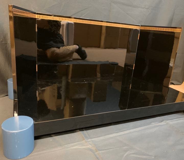 会津塗　No.2006 御飾り台　屏風セット　雛人形　飾り台