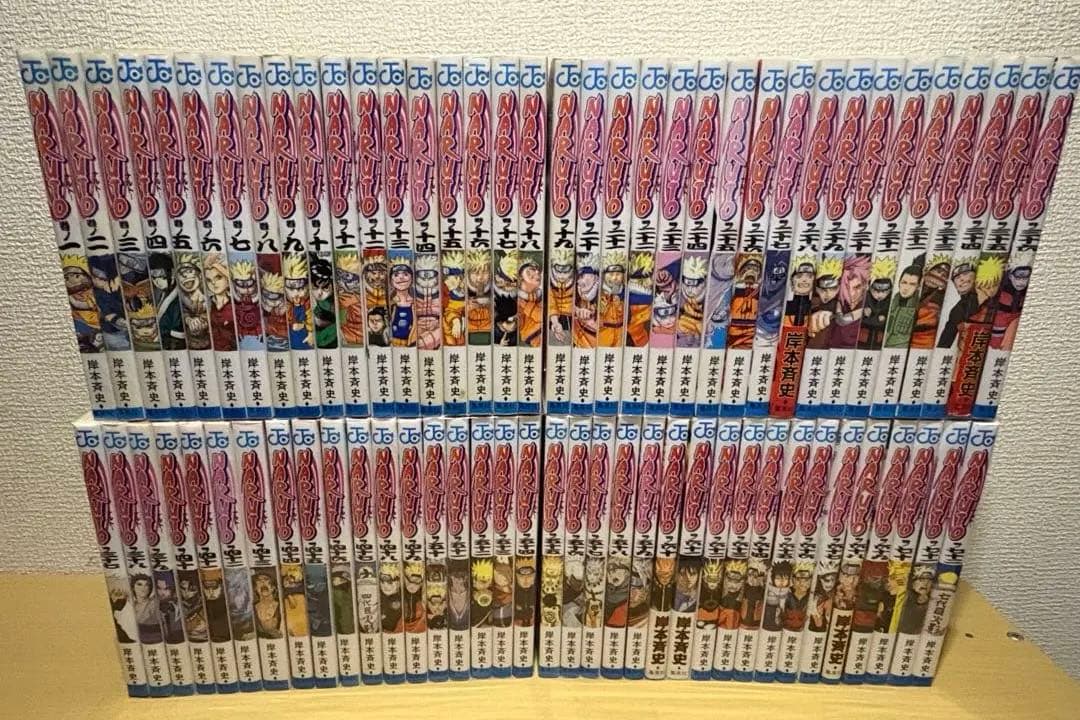 【R468m】《ヤケ等有り》NARUTO-ナルト- 全72巻全巻セット