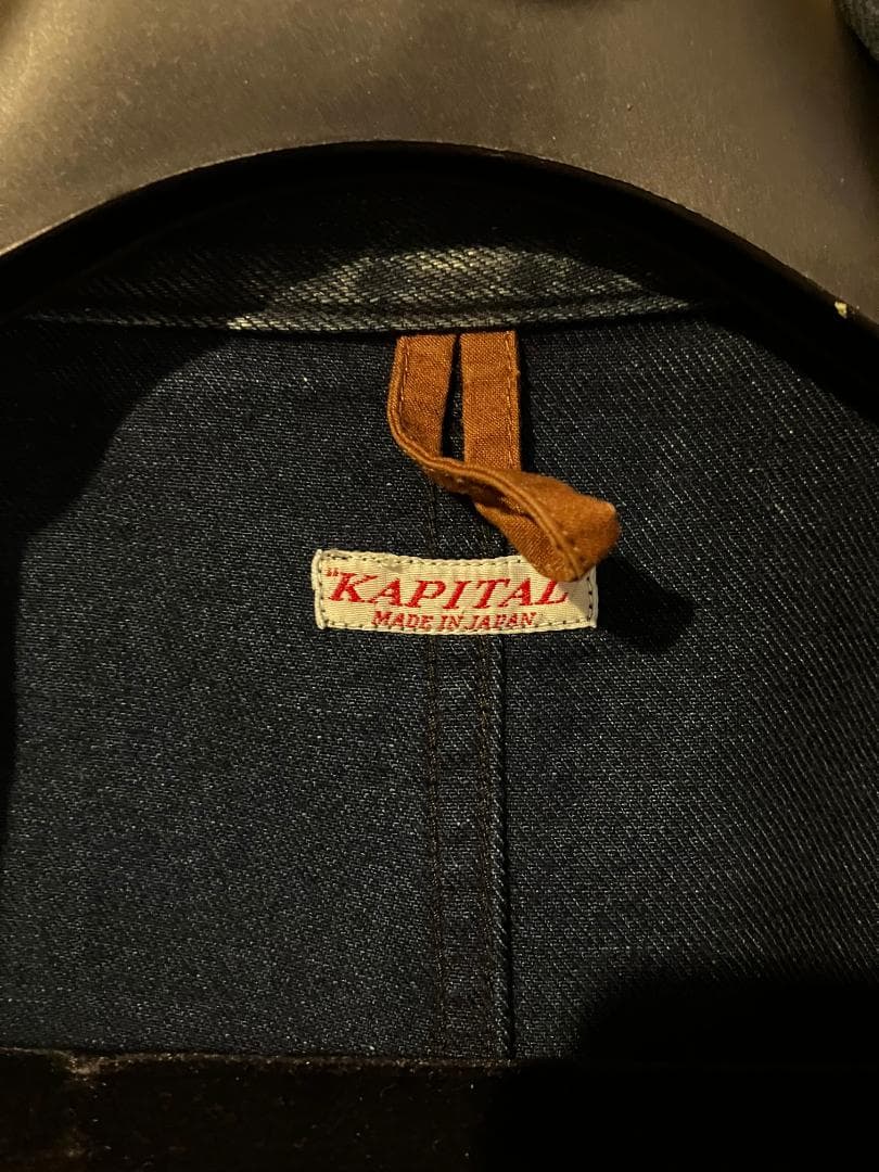 キャピタル KAPITAL デニムコート インディゴ サイズ：2