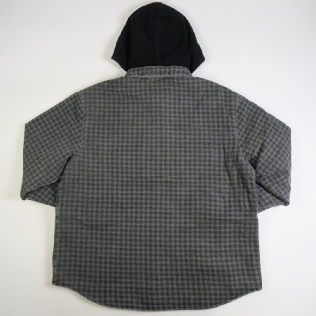 Lサイズ Supreme Houndstooth Flannel Hooded