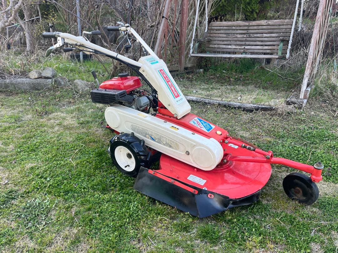 オーレックロータリーモア　自走式草刈機　AM61B 長野県東御市発