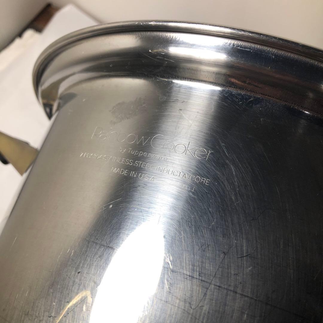 Tupperware Rainbow Cooker 両手鍋 USA 2