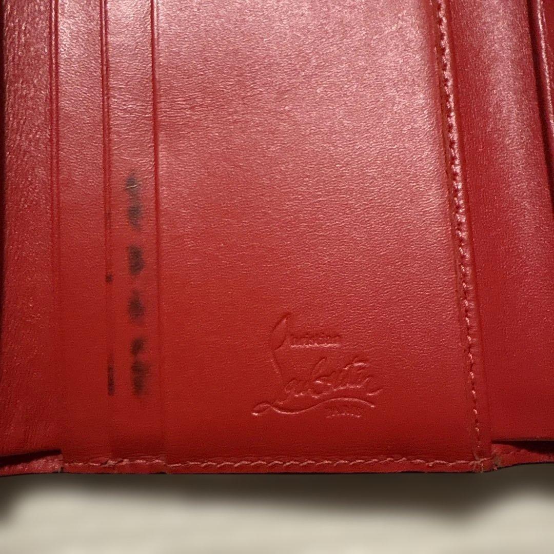 な*か様 Christian Louboutin 三つ折り財布 黒
