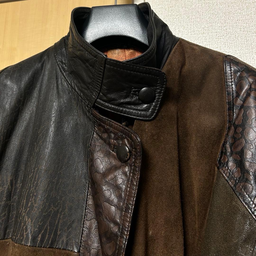 ジャケット・アウター 90s Euro vintage leather jacket