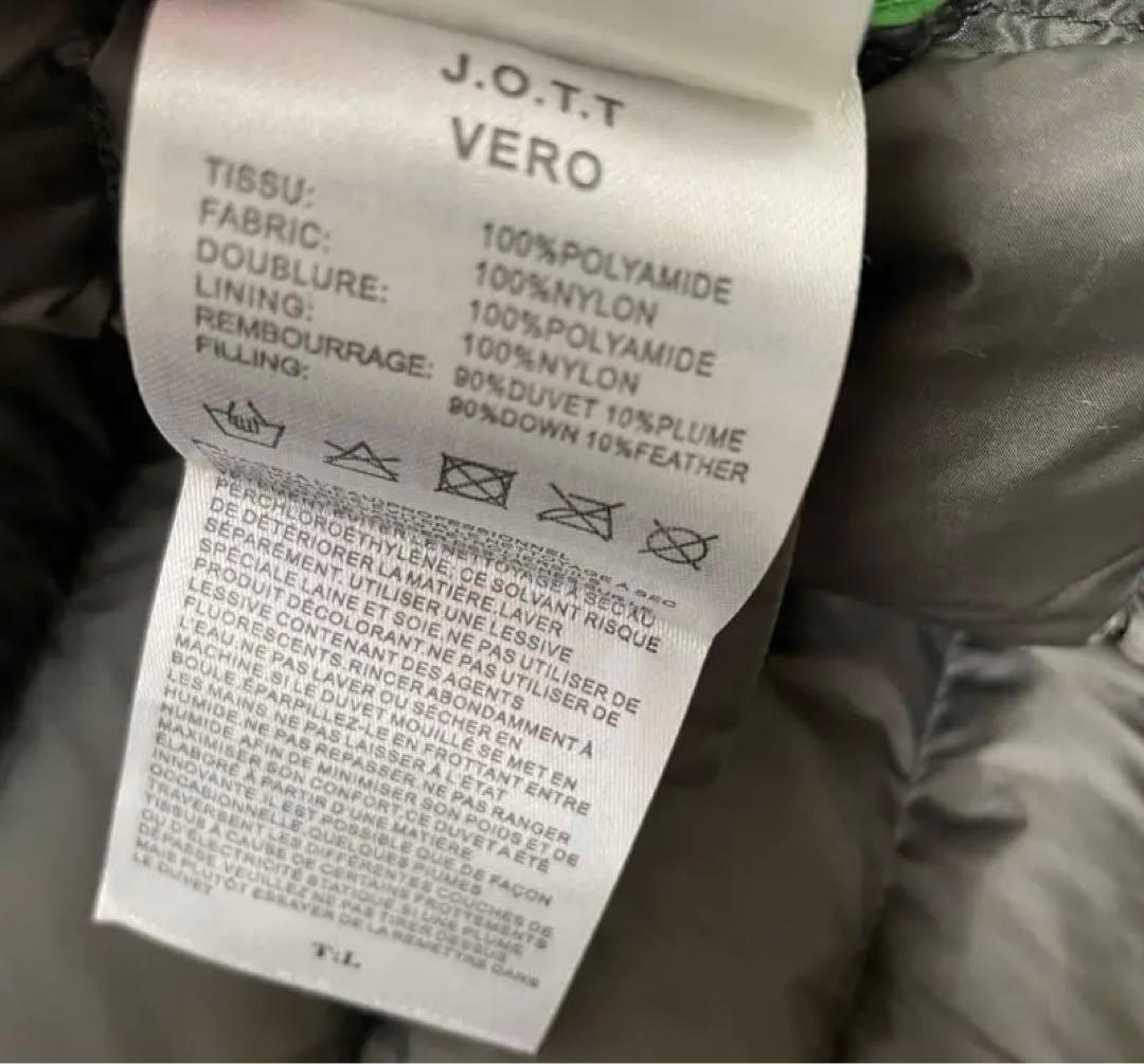 新品JOTT VERO ライトウエイト ダウンコート　カーキL