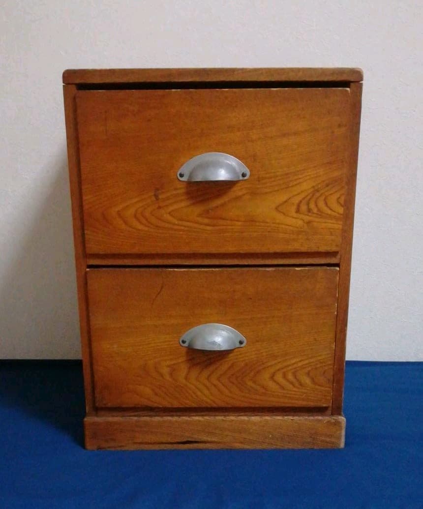 antique 匿名配送♪古民具☆レトロ 収納小箪笥