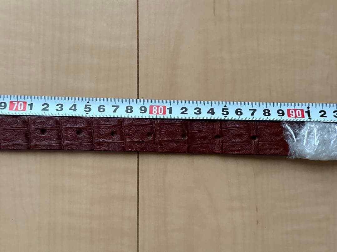 [美品]BEAMS WILLIAM Slim Western CROCO 25