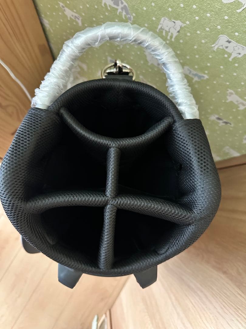 新品　MAJESTY ブラック スタンドキャディバッグ