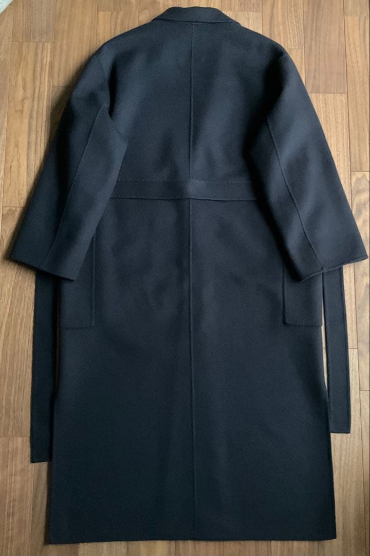 ご予約品/SLOBE IENA/HAMILTONダブルフェイスウールロングコート