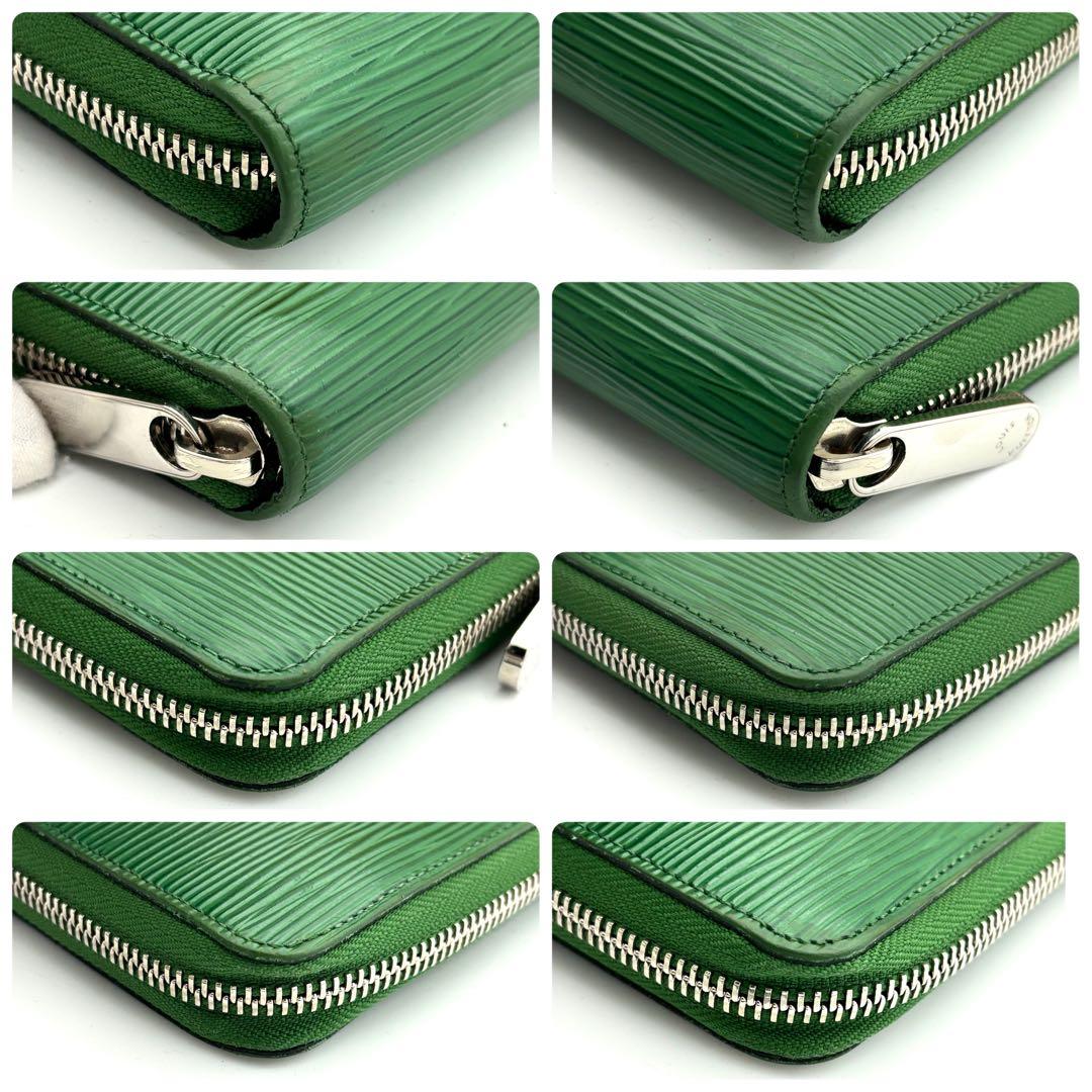 ☆美品☆ルイヴィトン エピ ジッピーウォレット 長財布 グリーン 緑 メンズ