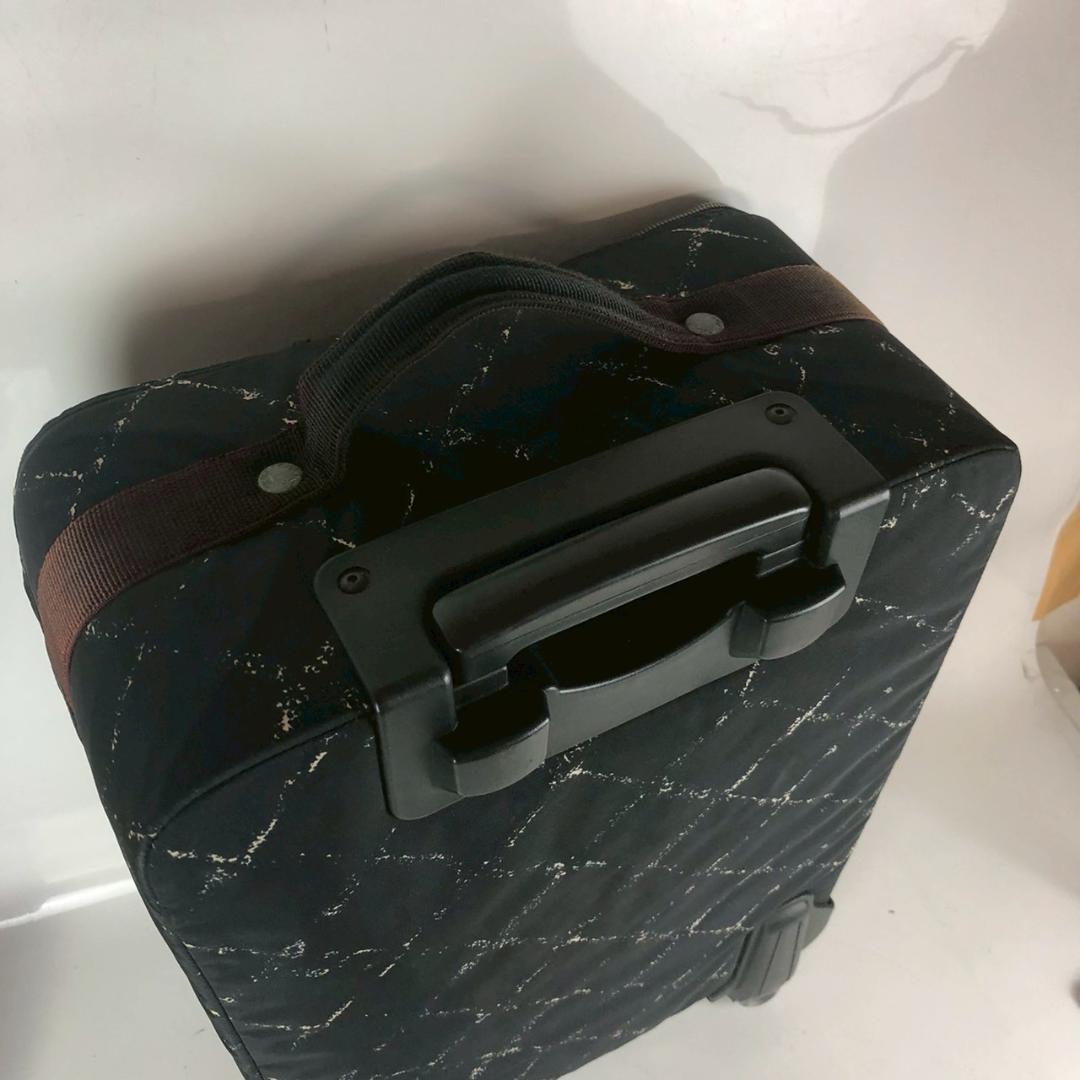 CHANEL シャネル トラベルライン キャリーケース キルティング ブラック