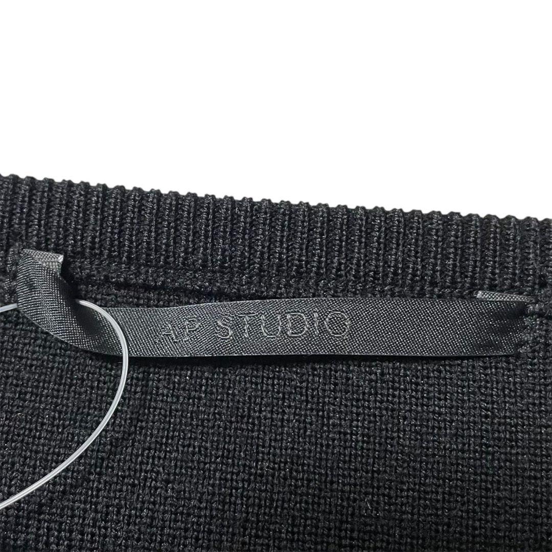 タグ付　AP STUDIO WOOL SMOOTH VNECK PULLOVER