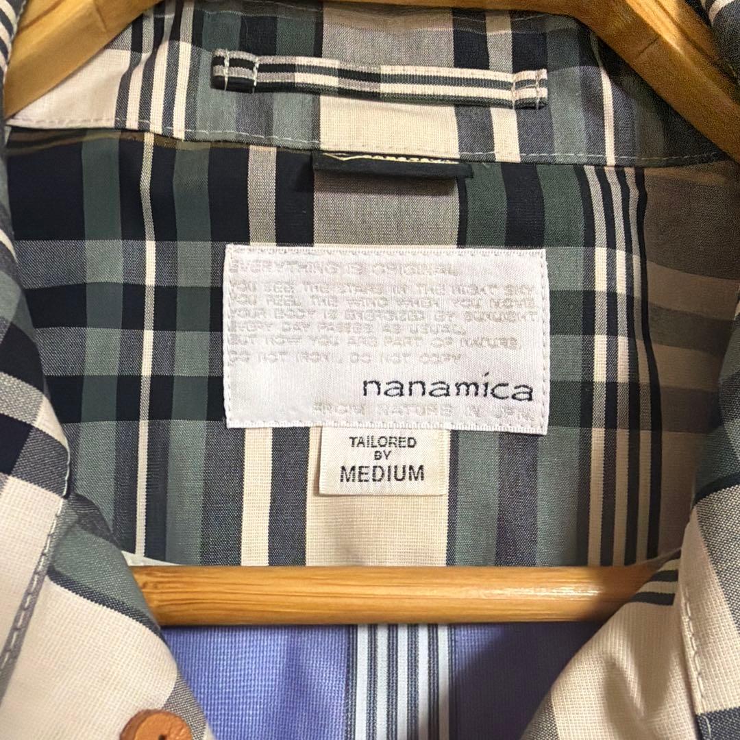 nanamica ゴアテックスステンカラーコートMEDIUM