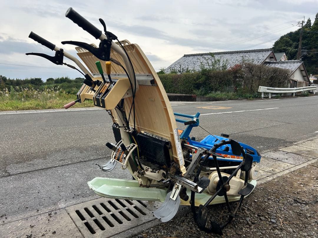 宮崎　イセキ 田植機 歩行型　2条　PS20 2.4馬力　田植え機 動画あり
