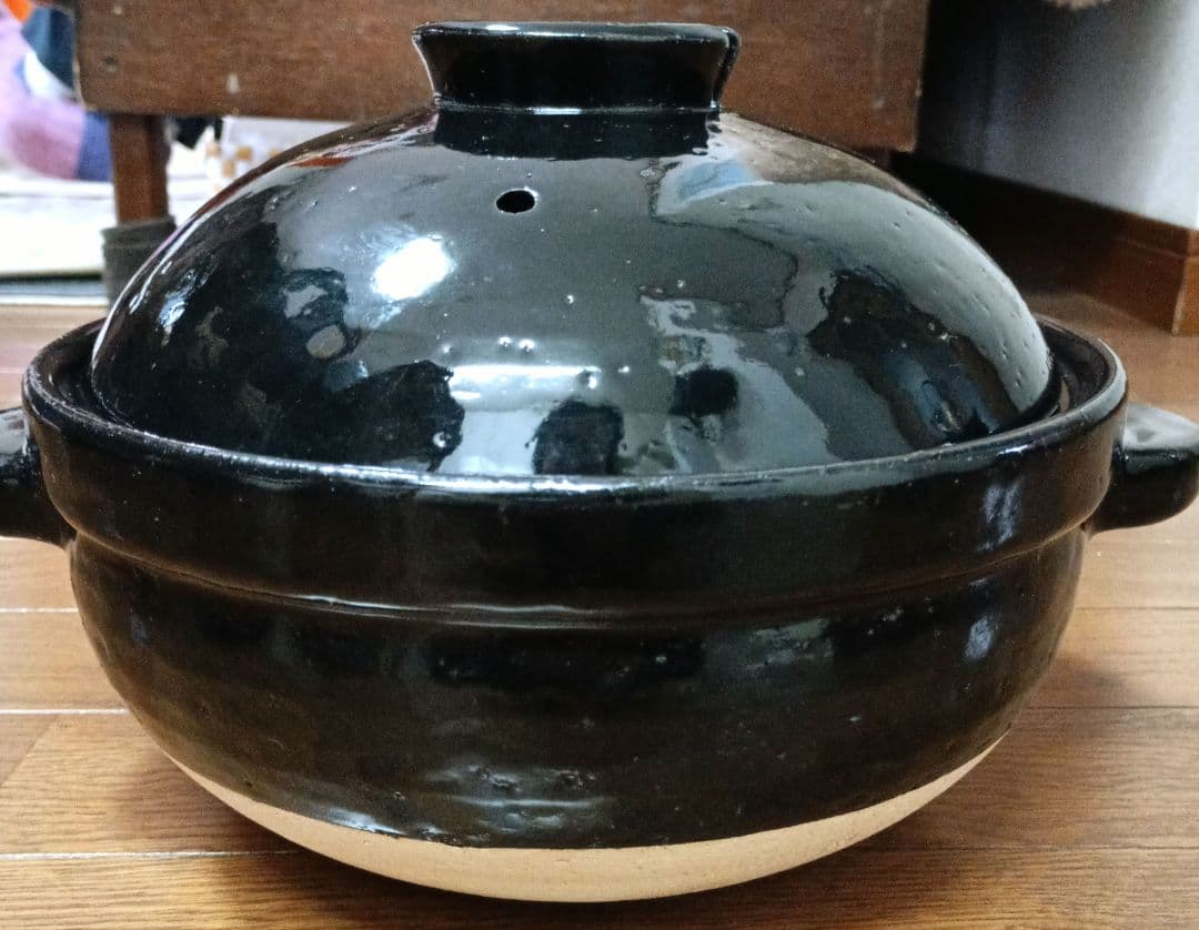 長谷園　かまどさん　3合炊き　伊賀焼　日本製　美品　土鍋