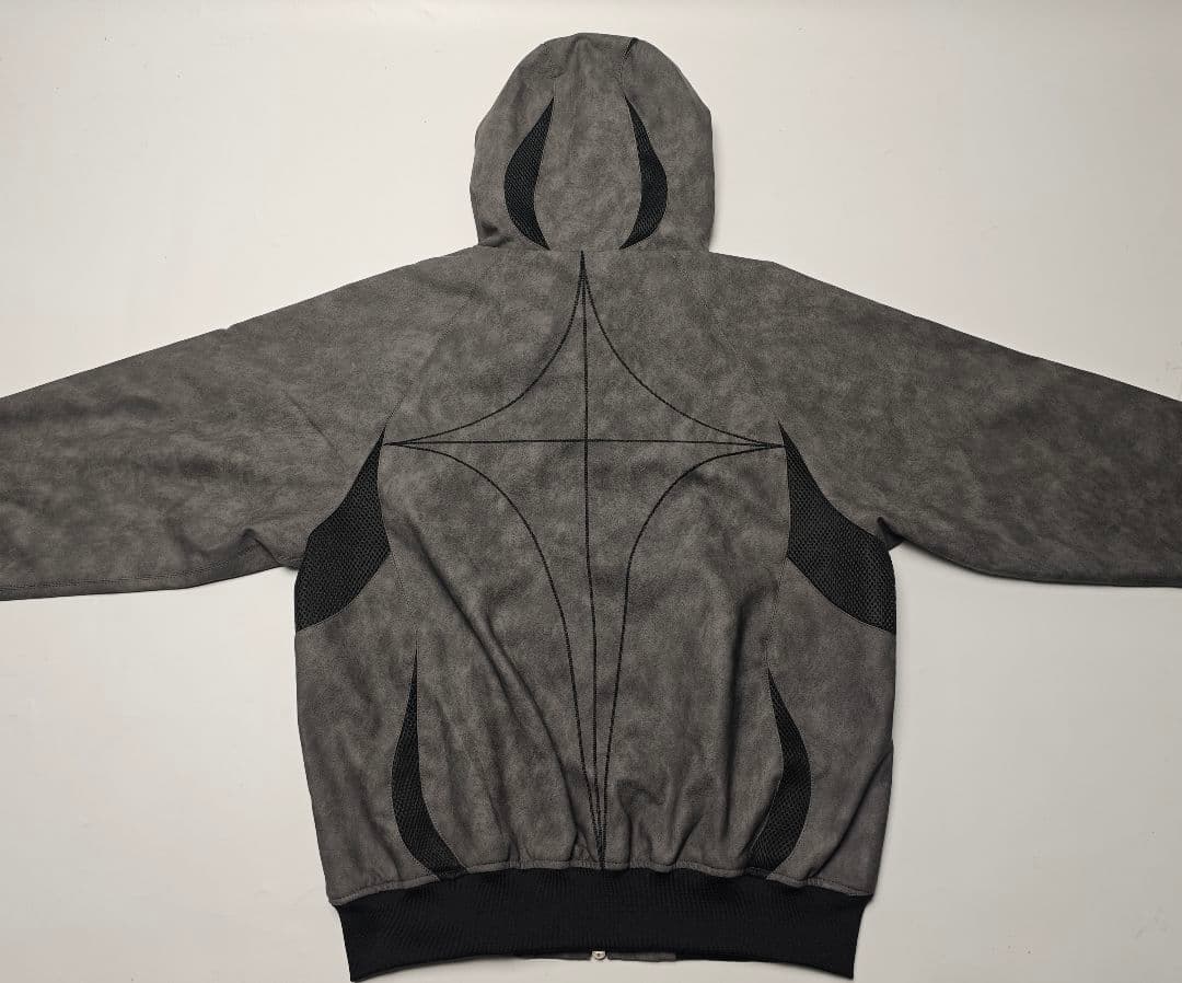マ*ィ様 adidas x Thug Club PU Leather Jacke