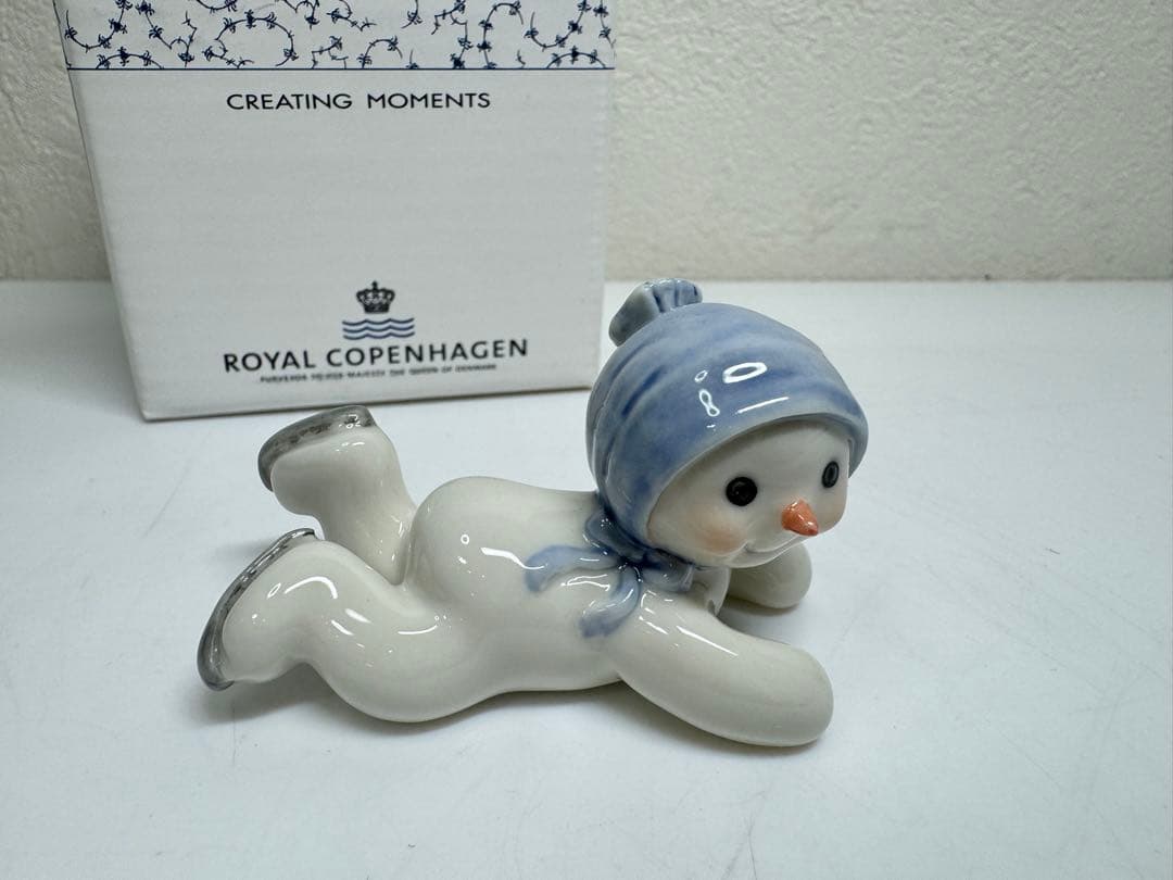 ロイヤルコペンハーゲン 人気スノーマンシリーズ2006 赤ちゃん フィギュリン