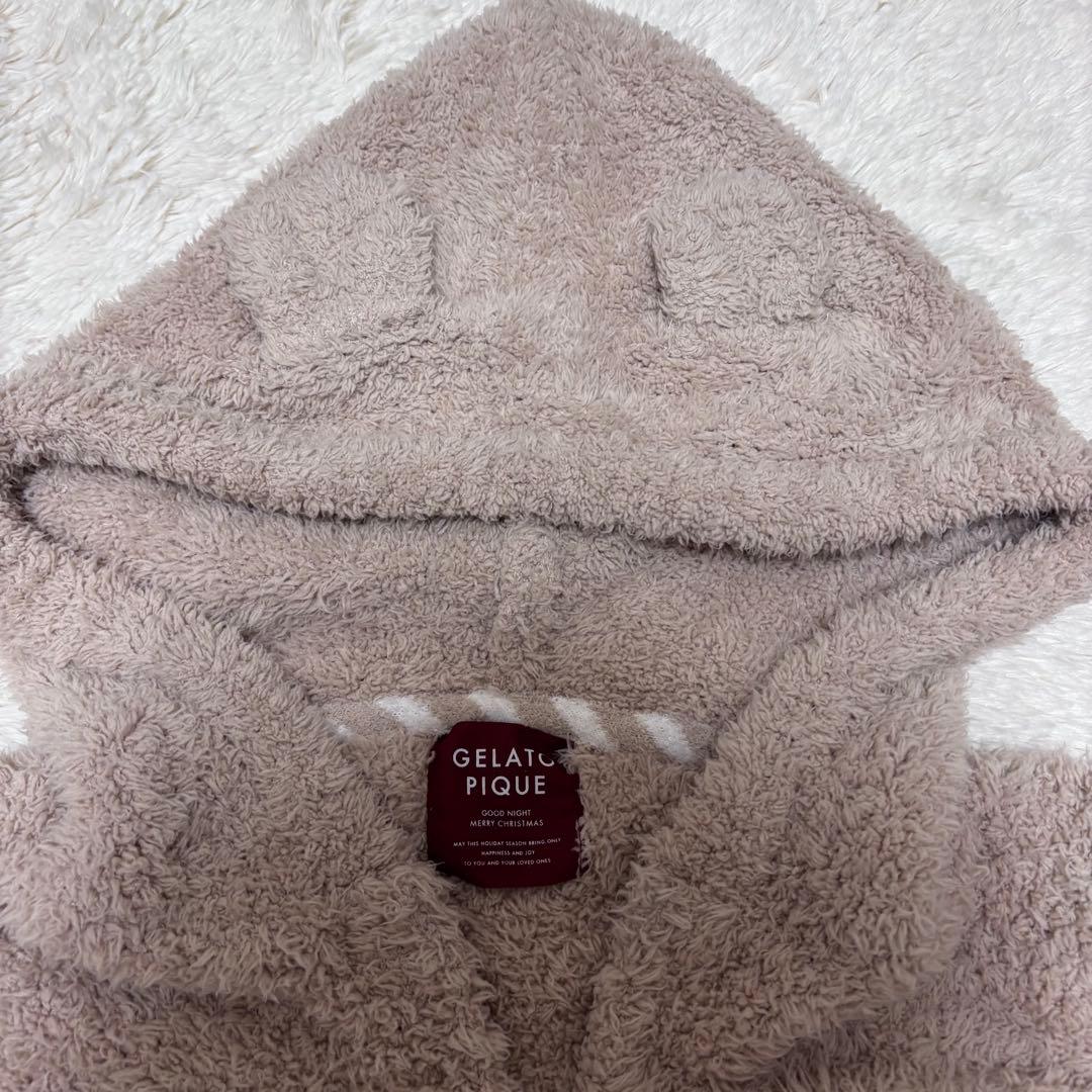 新品　ジェラートピケ ベアパーカー＆ロングパンツ セットアップ くま　BEAR