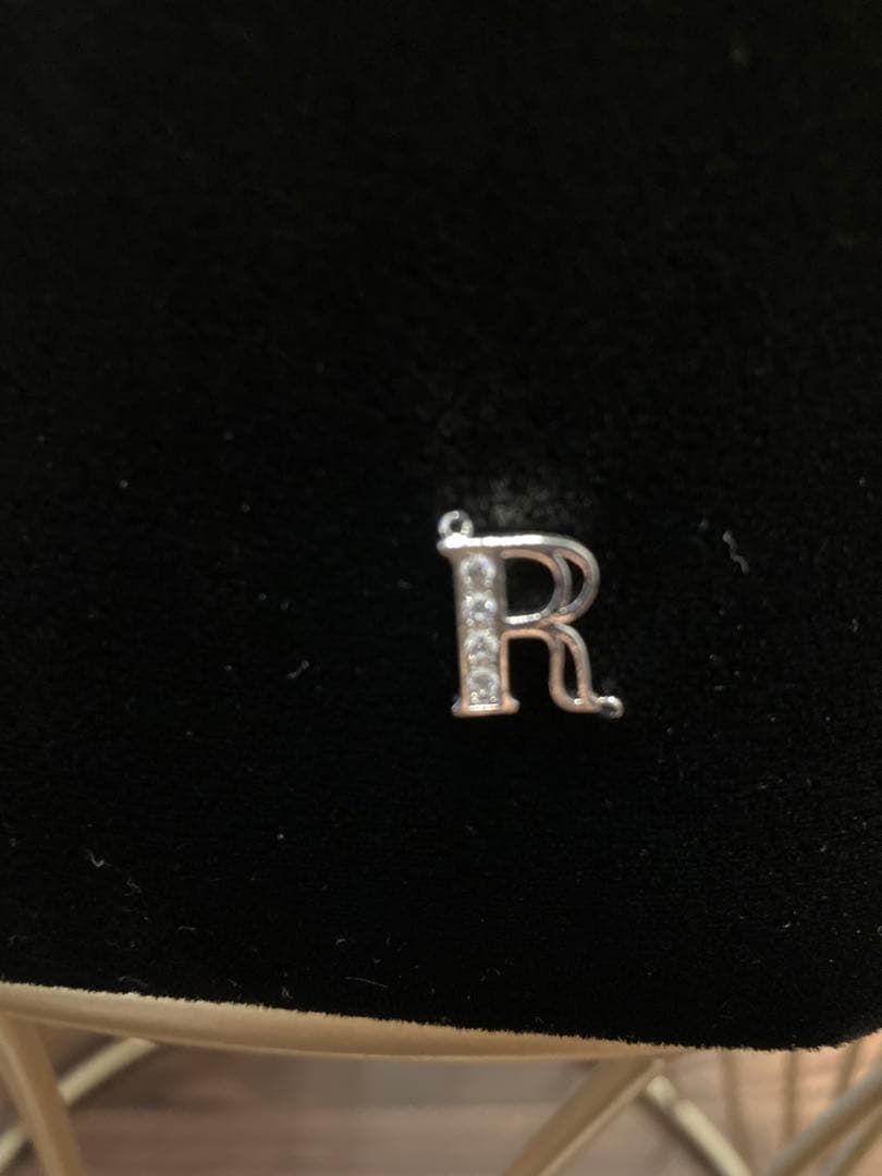 Rene 黒　トートバッグ ビジュー付き