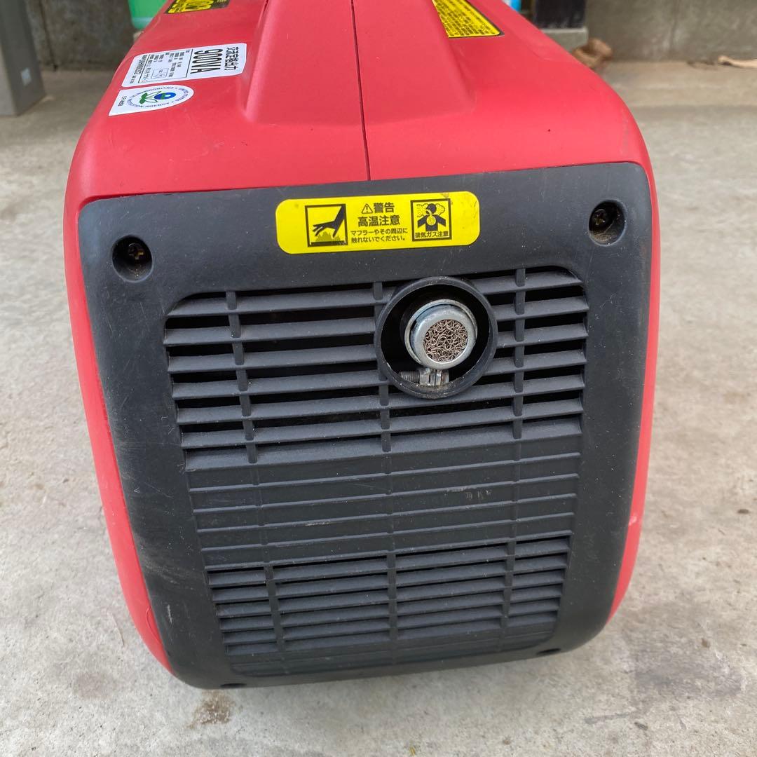 ナカトミ　インバーター発電機　USB対応　使用5時間未満　EIVG-900D
