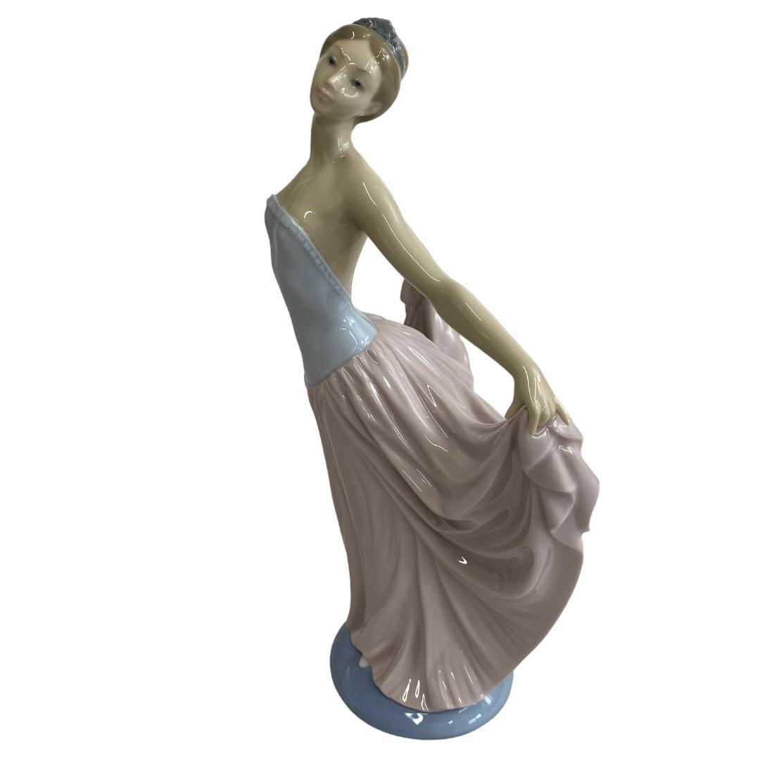 yj38 LLADRO リヤドロ 踊り 少女 陶器 置物