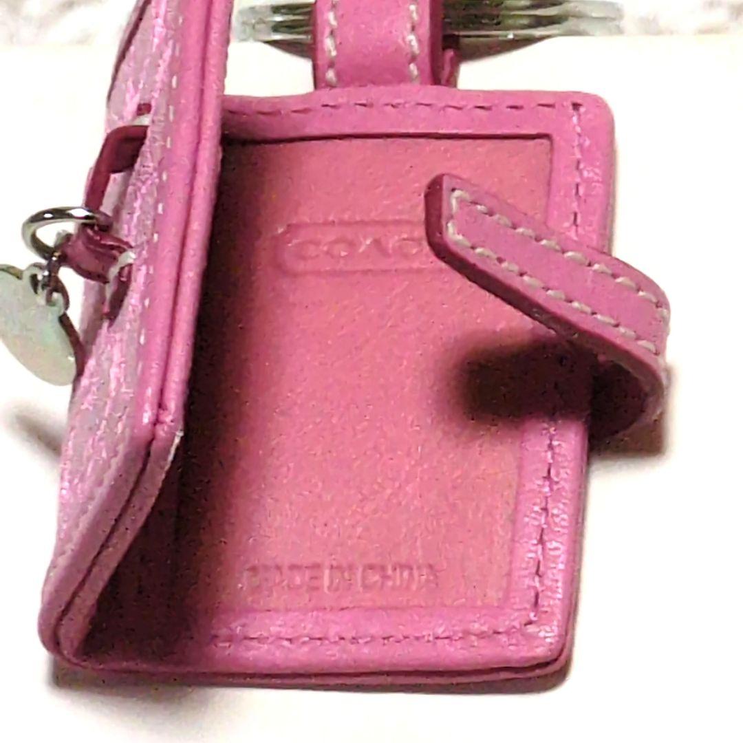 未使用タグ付　COACH コーチ キーホルダー フォトフレーム ♪