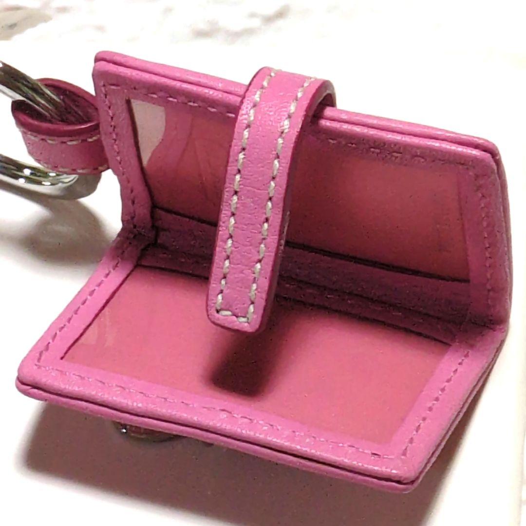 未使用タグ付　COACH コーチ キーホルダー フォトフレーム ♪